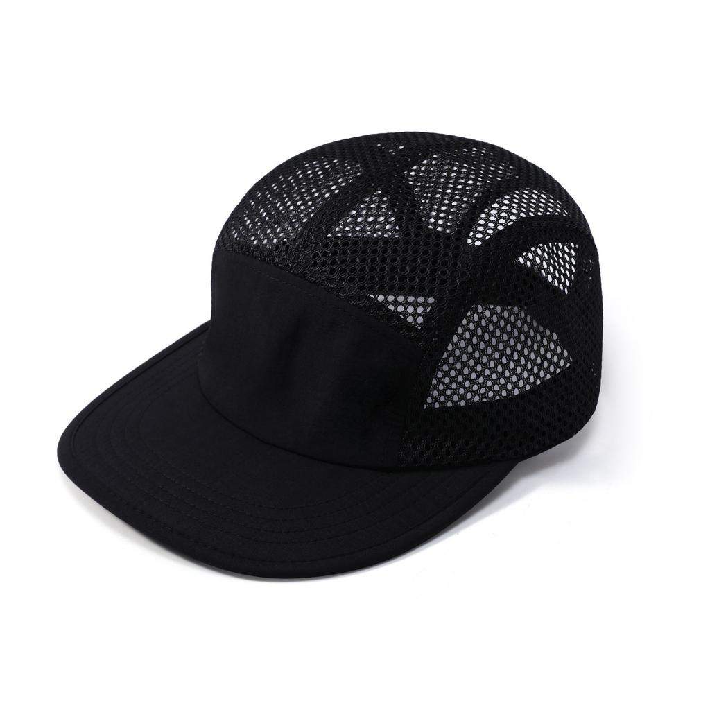 Ultralight 5 Panel Mesh Caps Quick Drying Breathable Outdoor Sports Caps For Mtb Cycling Trail Running Marathon Baseball