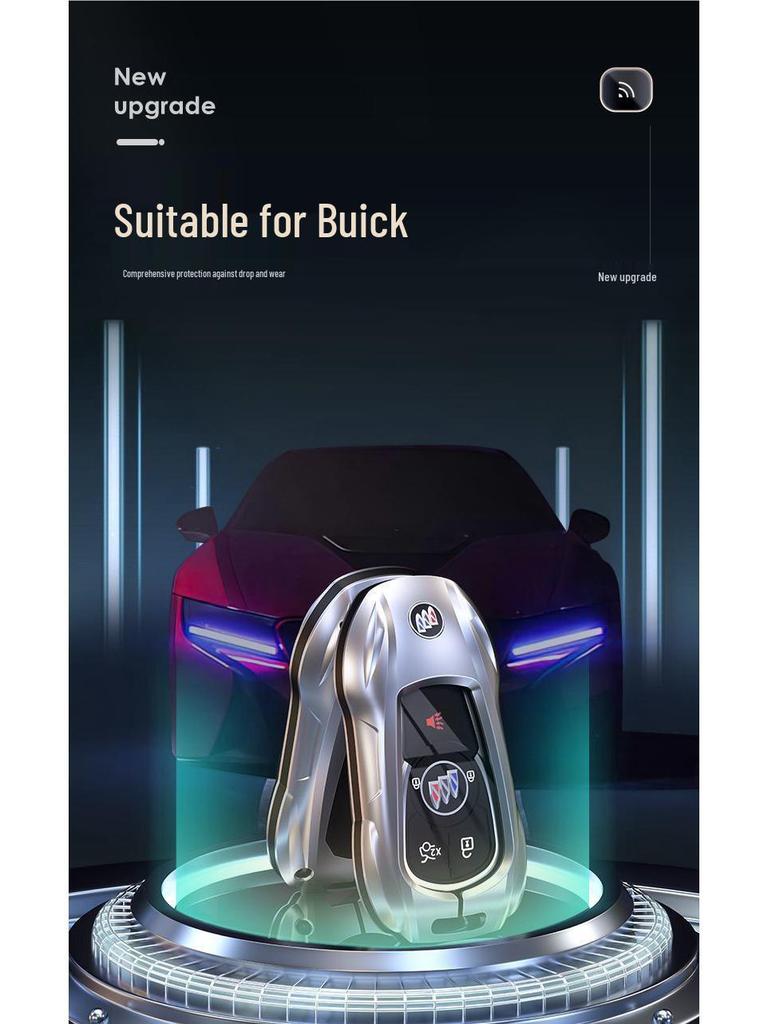 Premium Key Case for Buick Regal, Envision, GL8, LaCrosse, Enclave, GX, Weilan 7