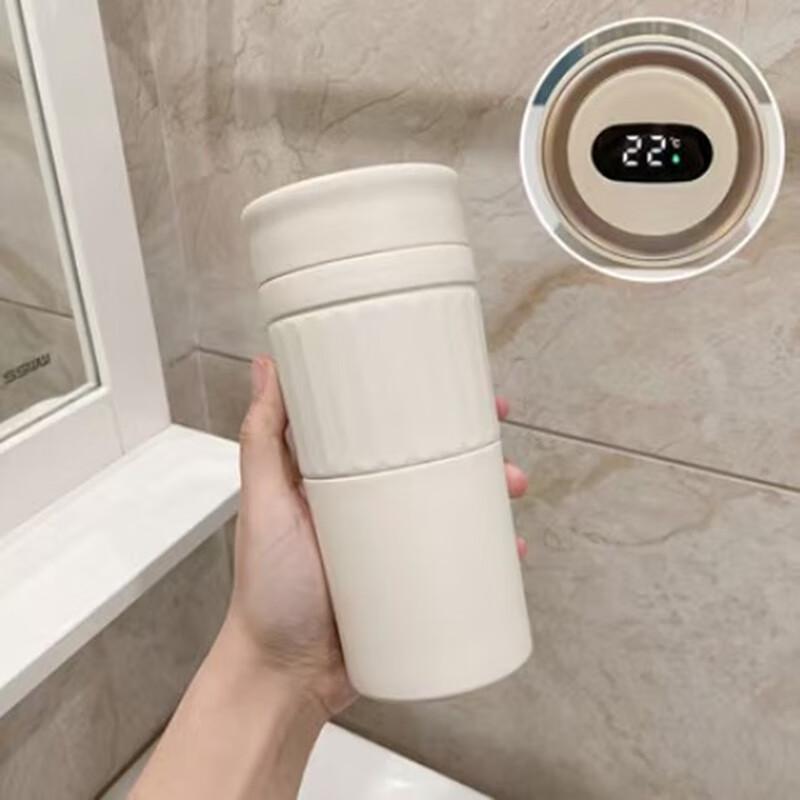 Smart Stainless Steel Thermos Bottle with Tea Infuser