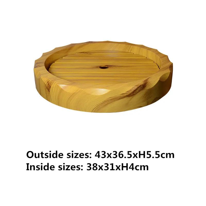 Japanese sushi boat plate cuisine sashimi raw fish seafood big tray food Salmon Ice Ice Saucer round tray Creative tableware