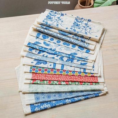 1 Stück Keramik-Ton-Transferpapier, Unterglasur-Blumenpapier, Hochtemperatur-Jingdezhen-Traditionelles Aufkleber-Färbewerkzeug