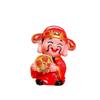 New Year Cartoon God of Wealth Ornament – Snake Year Figurine Home Decor Gift