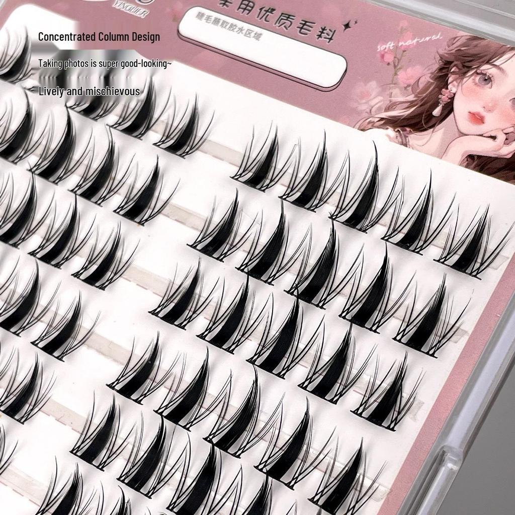 Yinglile Barbie Wild Rabbit Eyelashes: Dense, Photogenic, Natural-Looking, Beginner-Friendly, Large Capacity.