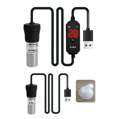 Aquarium Heater 20W/25W Adjustable Submersible Mini Fish Tank Heater With Digital Display External