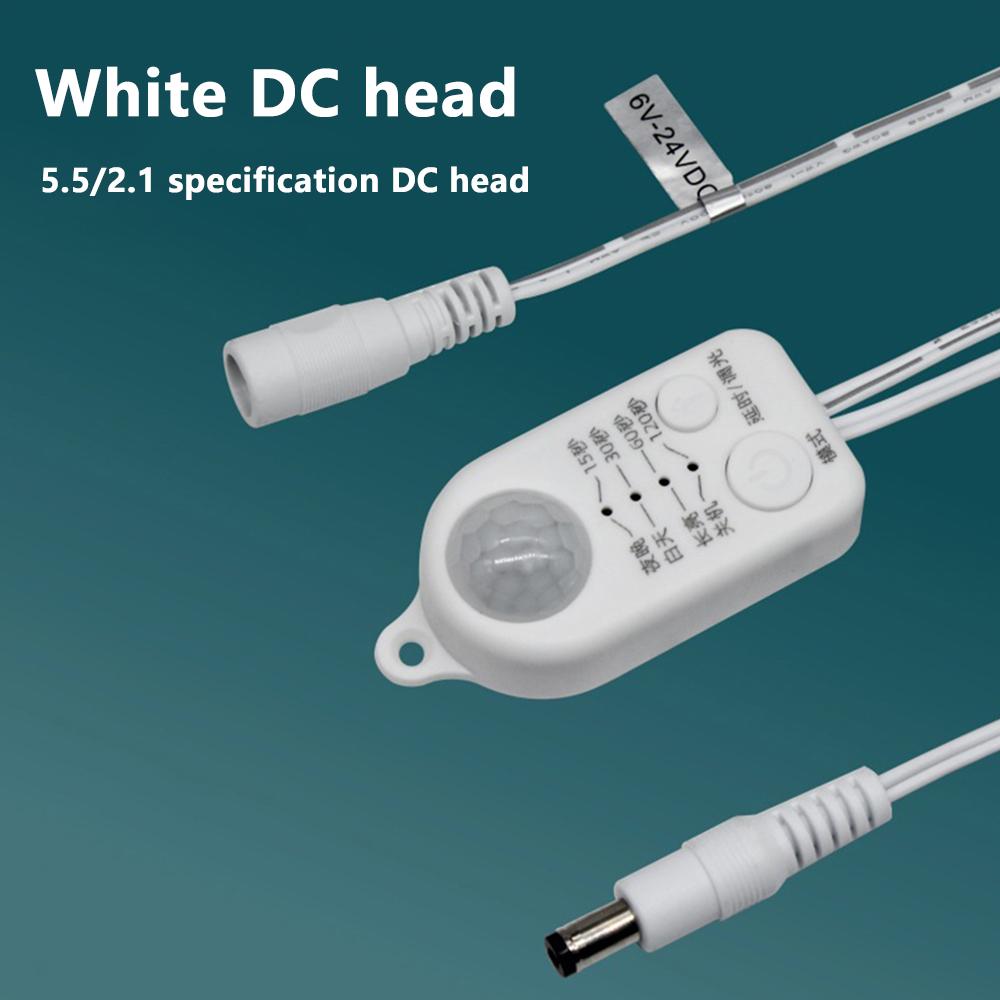 DC 5V-24V USB DC Body Infrared PIR Motion Sensor Switch Human Motion Sensor Detector Switch For LED Light Strip