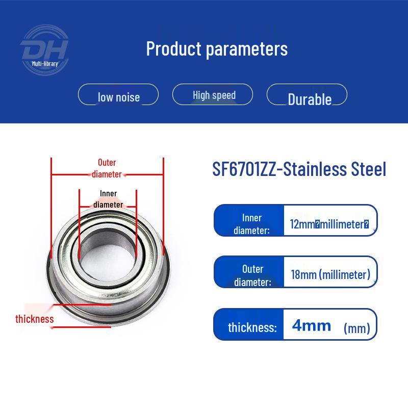 Rust-Proof Stainless Steel Miniature Pulley with Deep Groove Ball Bearing - Anti-Corrosion Gyroscope Ornament Accessory