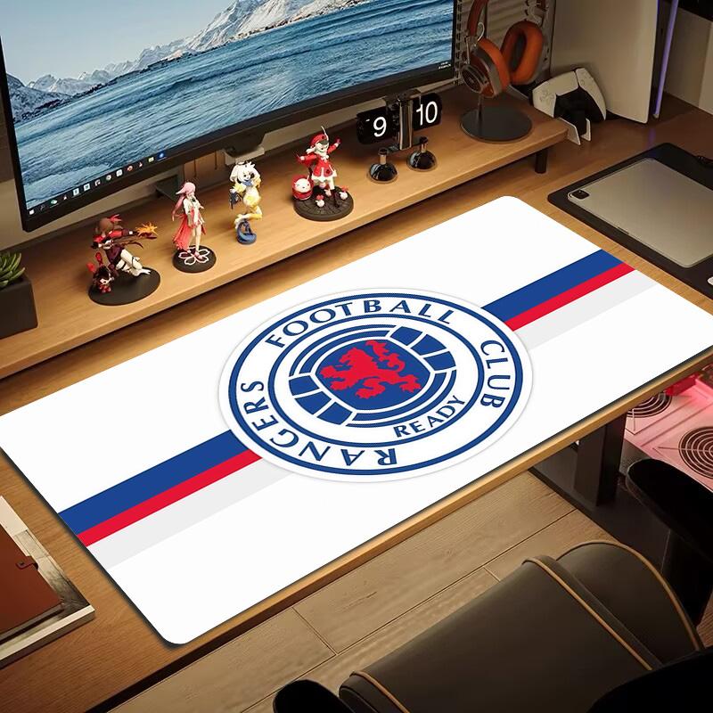 Rangers FC2 Print Cushion Non-slip Laptop Tablet Big Mousepad XXL Mat Mini PC Playmat With Lock edge