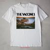 Rare The Vaccines Band White T Shirt S To 5XL TR360 Vintage Washed Casual Top For Everyday Wear Homme Soft Graphic Fashion