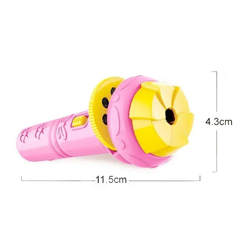 Flashlight Projector Torch Lamp Toys Cute Cartoon Creativity Toys Torch Lamp Flashlight Projector Toy Baby Sleeping Story Books