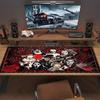 Horror Movie Series Color Mouse Pad Large Gaming Table Cushion Non-slip Laptop Tablet Big Mousepad XXL Mat Mini PC Playmat With Lock edge