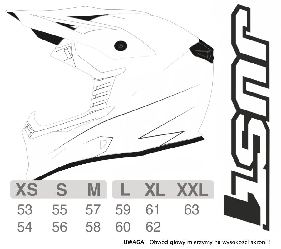 Kask Just1 J39 Gwiazdy Czarne Fluo Żółte Tytan Matowy Xl