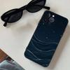 Five-pointed Star Galaxy Phone Case For iPhone 17 16 15 14 13 12 11 Pro Max Plus Mini Soft Silicone Black Shockproof TPU