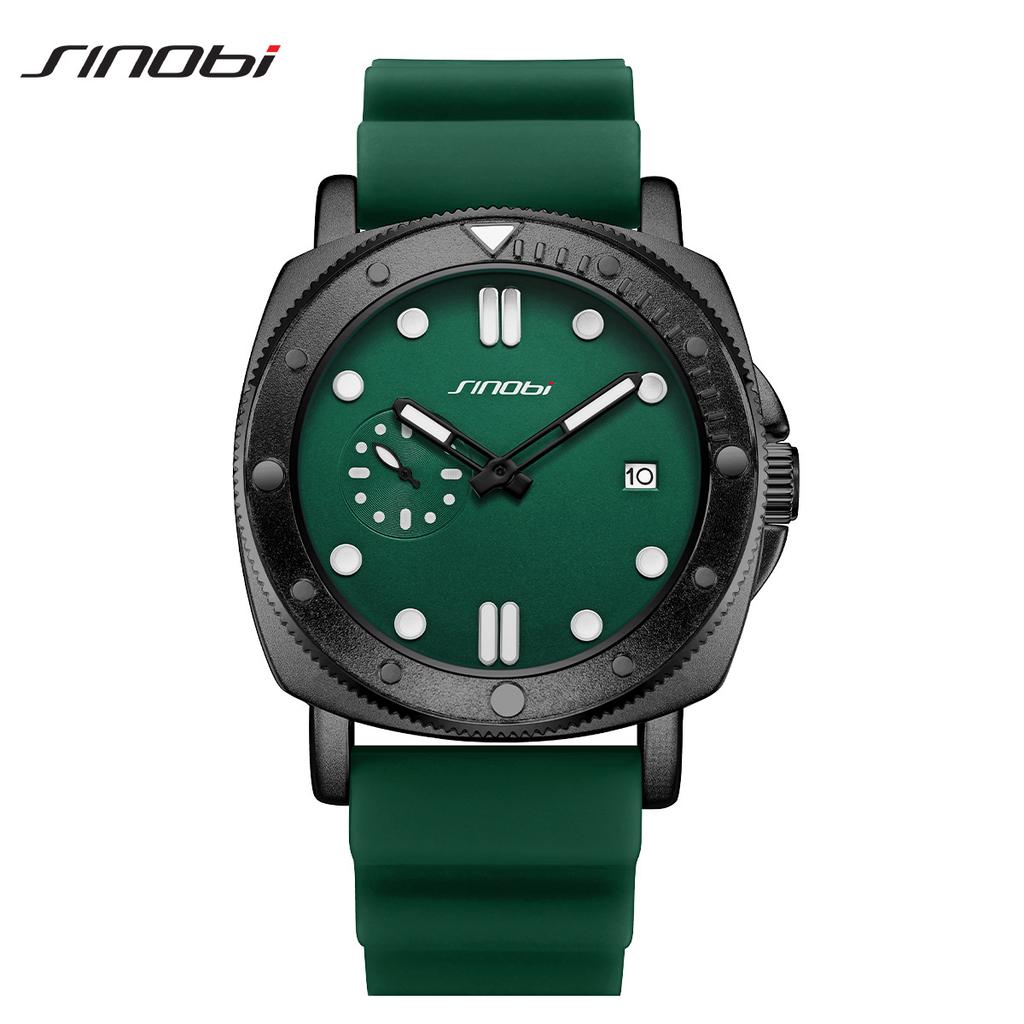 Watch Men'S High-End Waterproof Silicone Strap Sports Men'S Watch Fashion Men'S Watch