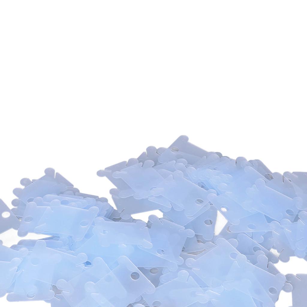 200Pcs Plastic Floss Bobbin Sorting Storage Function Butiful Practical Household Sewing Thrd Storage