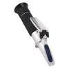 Handheld Refractometer 1.000 To 1.130 SG 0 To 32 Brix Sugar Alcohol Meter with Auto Temp