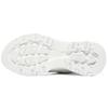 Skechers I-Conik Fabric Leather Oreo Low-Top Dad Shoes Women Sneakers White 8730065-WHT