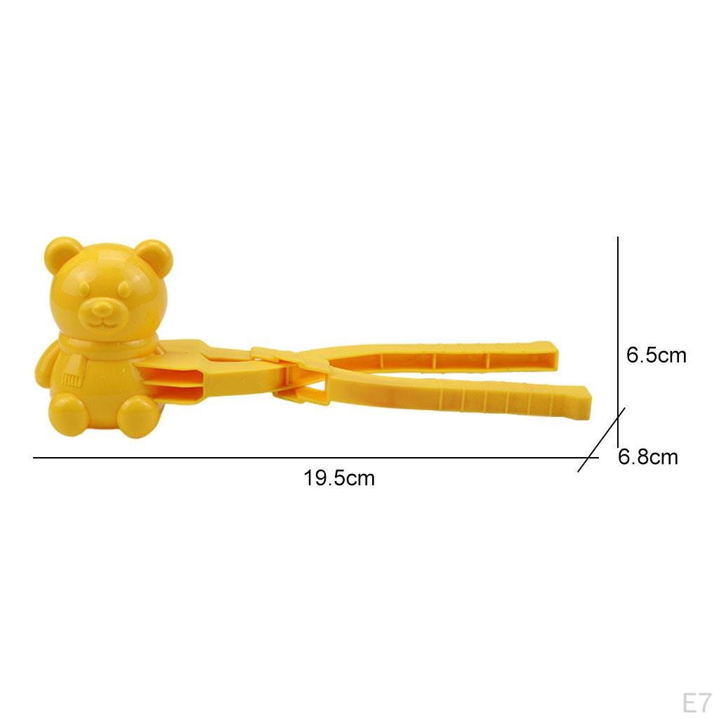 , Снігові Іграшки для Дітей, Зимові Вуличні Інструменти, Затискачі для Сніжків Дитячі Виготовлення Кліп