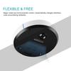 USB Rechargeable Automatic Smart Robot Vacuum Floor Cleaner Household Sweeping Machine Black