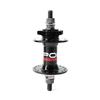 Single-Speed Dirt Jump Bike Hub: Aluminum Alloy, 6 Pawls, 16T, 100/135 Spacing, 120 Clicks, 36 Holes, 4 Sealed Bearings.