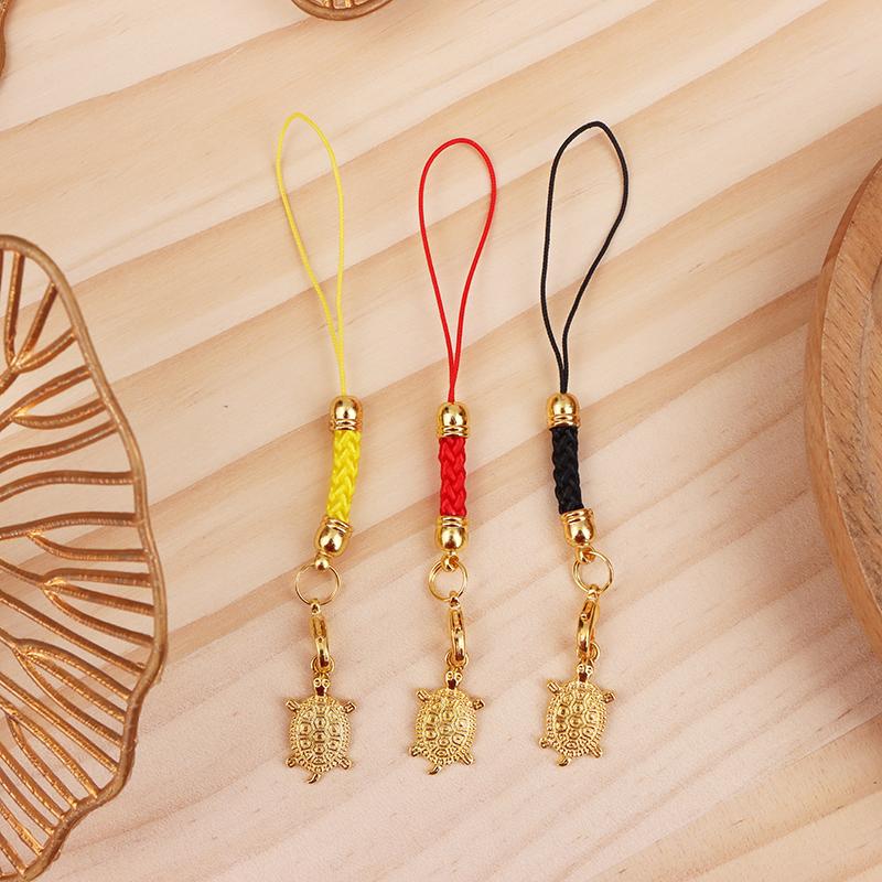 Japoński Żółw Pieniężny Świątynia Asakusa Mały Złoty Żółw Strzegący Modlący się Szczęście Bogactwo Skąpy Żółw Dekoracja Domu Prezent