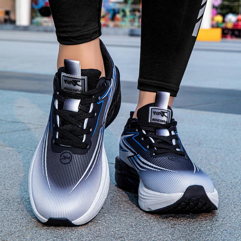 Marathon Men Running Shoes Sports Breathable Lightweight Carbon Board Women'S Athletic Sneakers Casual Walking Sneakers Men