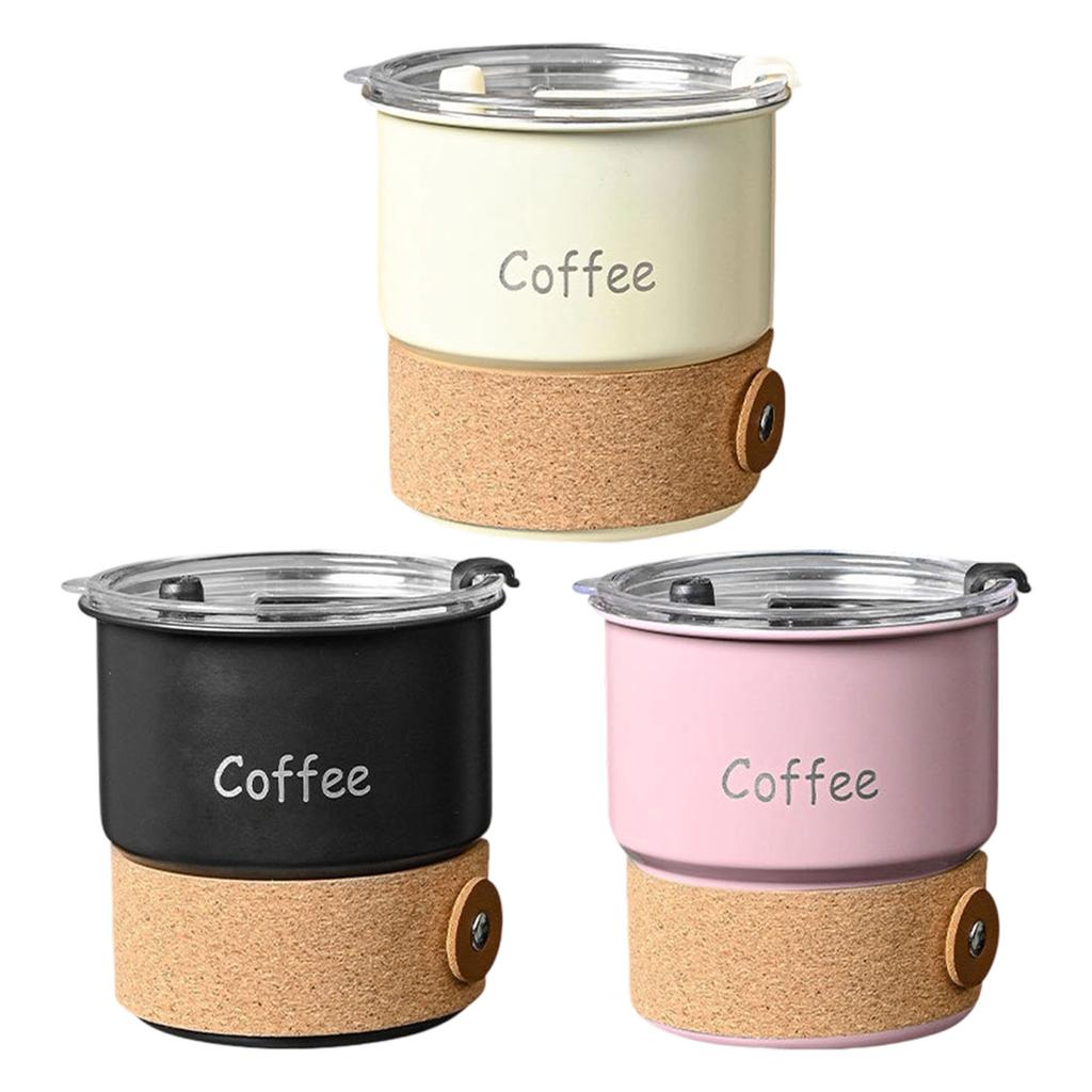 304 Stainless Steels Vacuum Insulating Coffee Cup Portable Leakproof Lid Dishwasher Safe Travel Mug For Commuters
