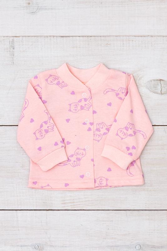 

Дитячий світшот з бавовни з принтом для дівчинки – М яка та дихаюча тканина, На будь-який сезон, 5036-002-5 HC 68 абрикосовий