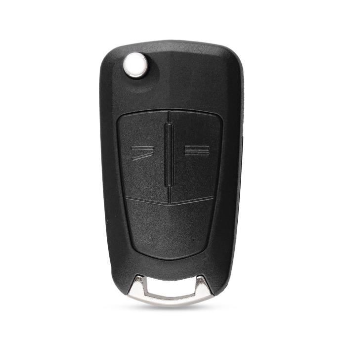 2-Button Key Shell Compatible for Opel Astra H Corsa D Vectra C Zafira Astra Vectra Signum (2 Buttons)