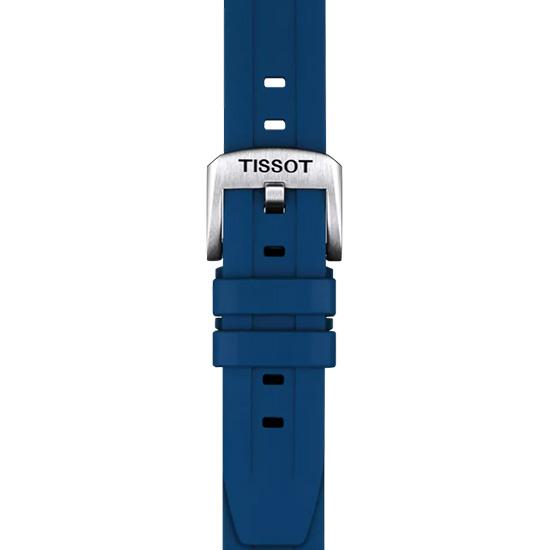 [Tissot] Blue Rubber Strap 20 MM T852.044.837