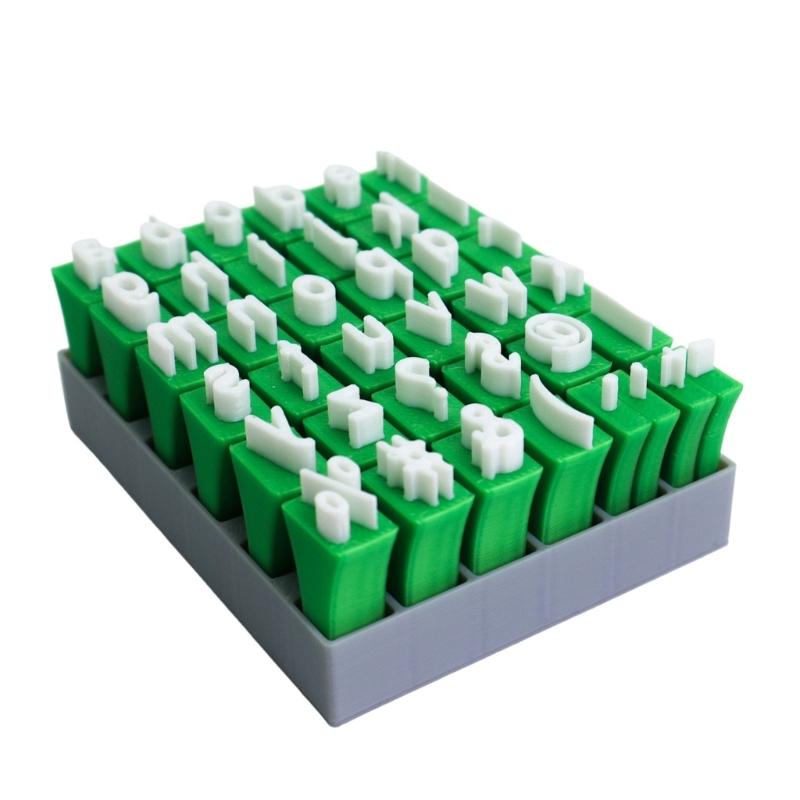 

Pottery Seal Set For Pottery And Crafts Including Capital Letter And Symbols