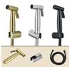 Modern Black 304 Stainless Steel Hand Held Muslim Shower Shattaf Bidet Sprayer Toilet Spray