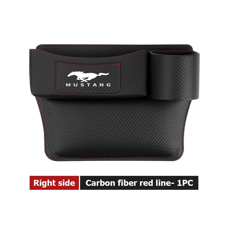 YYQO6 Leather Car Seat Gap Water Cup Holder Box Storage Bag For Ford Escape Ecosport Fusion Explorer Expedition Taurus
