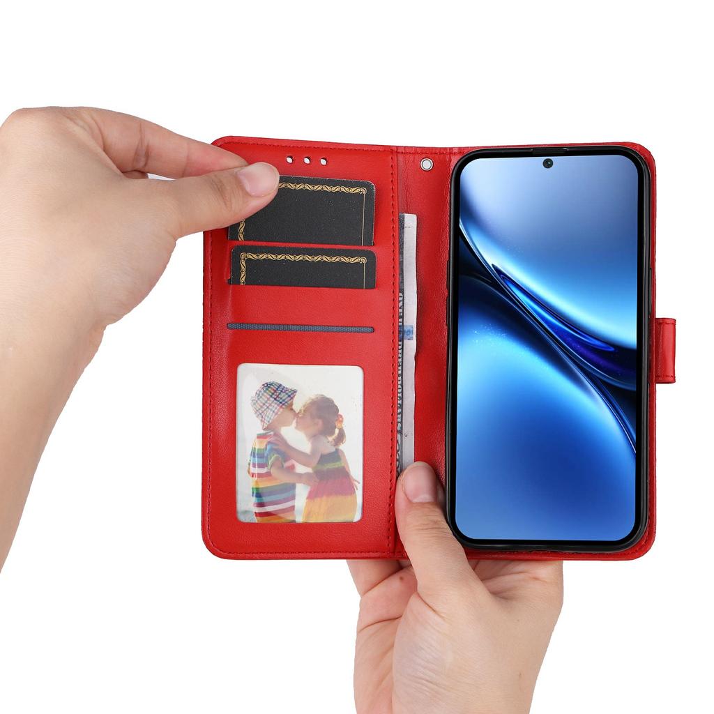 Für vivo X200 Pro 5G Hülle Sonnenblumen-Prägung Leder Brieftasche Handyhülle