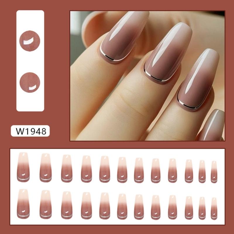 Накладний ніготь, Накладний ніготь Клей для нігтів Накладний ніготь Акриловий ніготь Штучний накладний ніготь для DIY дизайнів нігтів