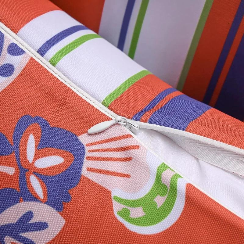 Outdoor Pillow Cover Waterproof American Printed Tent Garden Cushion Multifunctional Pillow Toughage Inflatable Cushion