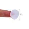 1000 Stück 20mm Selbstklebende Klettpunkte, Wasserdichtes DIY Bewegliches Befestigungsband, Doppelseitig Klebend