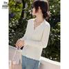 Women's Simple V-Neck Knit Cardigan