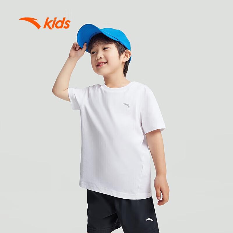 Anta Kids' Cotton Short Sleeve Sport T-Shirt
