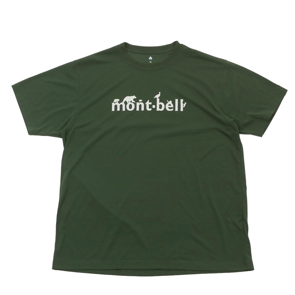 Montbell WIC.T T-Shirt, Dark Green (DGN), Size Large