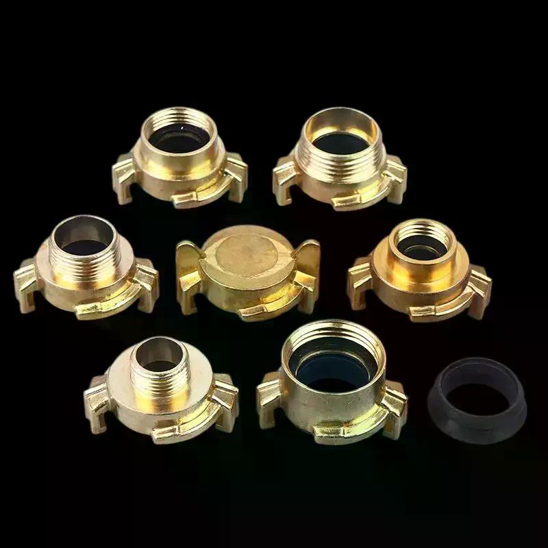Copper Tap Adapters DN15 DN20 DN25, Rapid Connect Water Couplings, Claw Connection for Garden