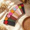 Summer Dopamine Large Button Wave Dot Headband Fashionable Ins Style Elastic Headband Colorful Hair Accessories For Women Girls