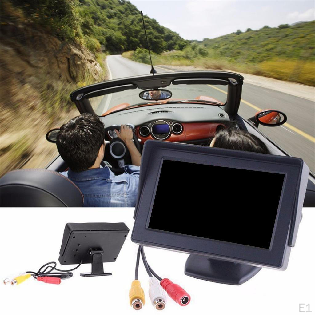 LCD HD 4.3" Car Reverse Rear View Camera Monitor