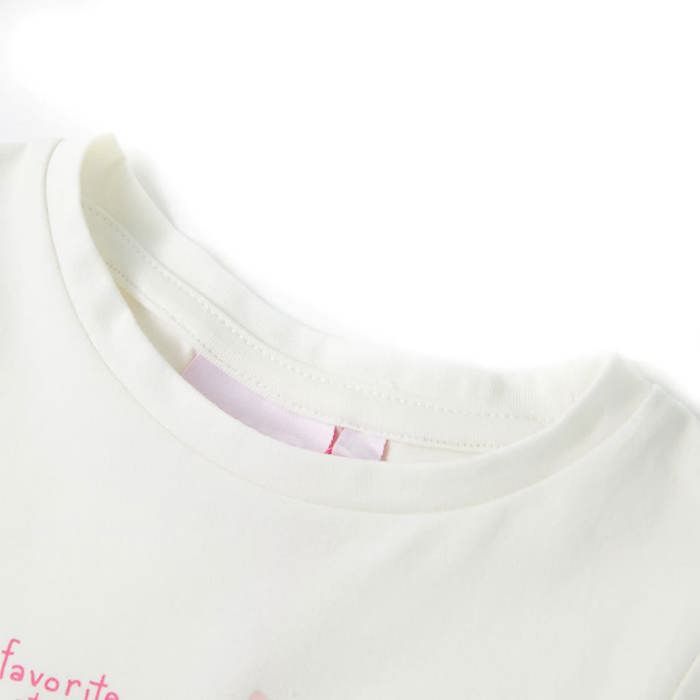 Ecru T-shirt for Children 92/104/116/128/140