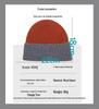 Children's Wool Blend Knitted Hat: Warm Ear-Protecting Beanie for Autumn and Winter, Cute and Versatile Parent-Child Design.