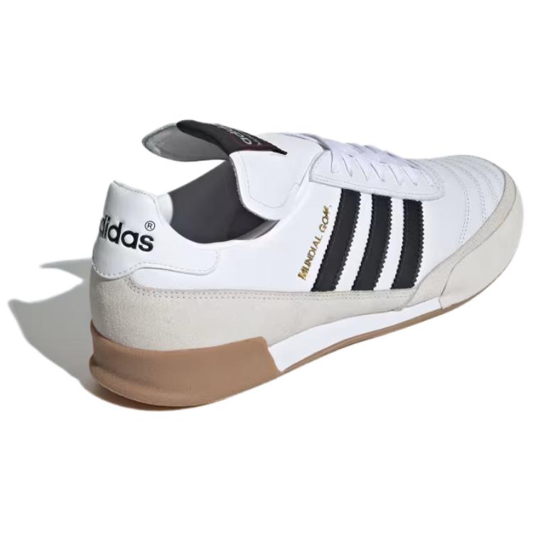 Adidas Mundial Goal White Black Unisex Sneakers Cloud-White Core-Black Gold-Metallic ID4047