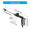 Heavy Duty Aluminum Alloy Water Sprayed Guns For Car Washing Garden Cleaning Featuring 10-20M Range And Universal Hose Compatibility