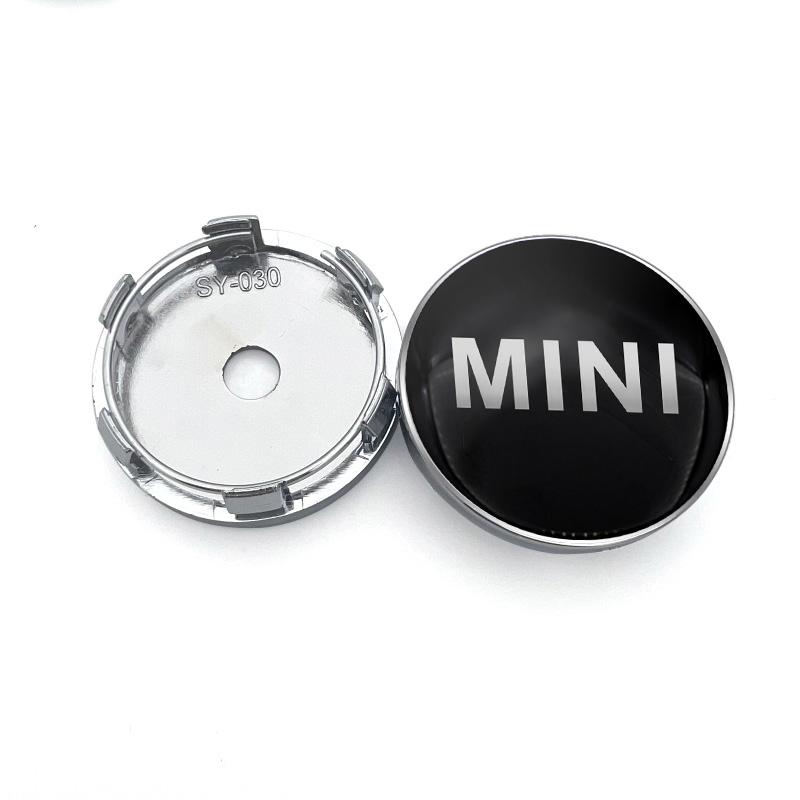 4Pcs Car Wheel Center Hub Cap Logo Stickers Rim Cover For Mini Cooper R50 R52 R53 R55 R56 R60 R61 F54 F55 F56 F60 Clubman TD1
