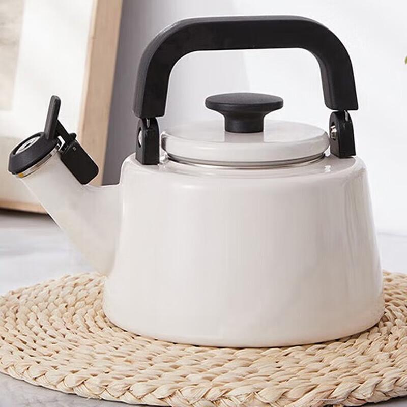 FUJIHORO Японский эмалированный чайник со свистком 2,1 л