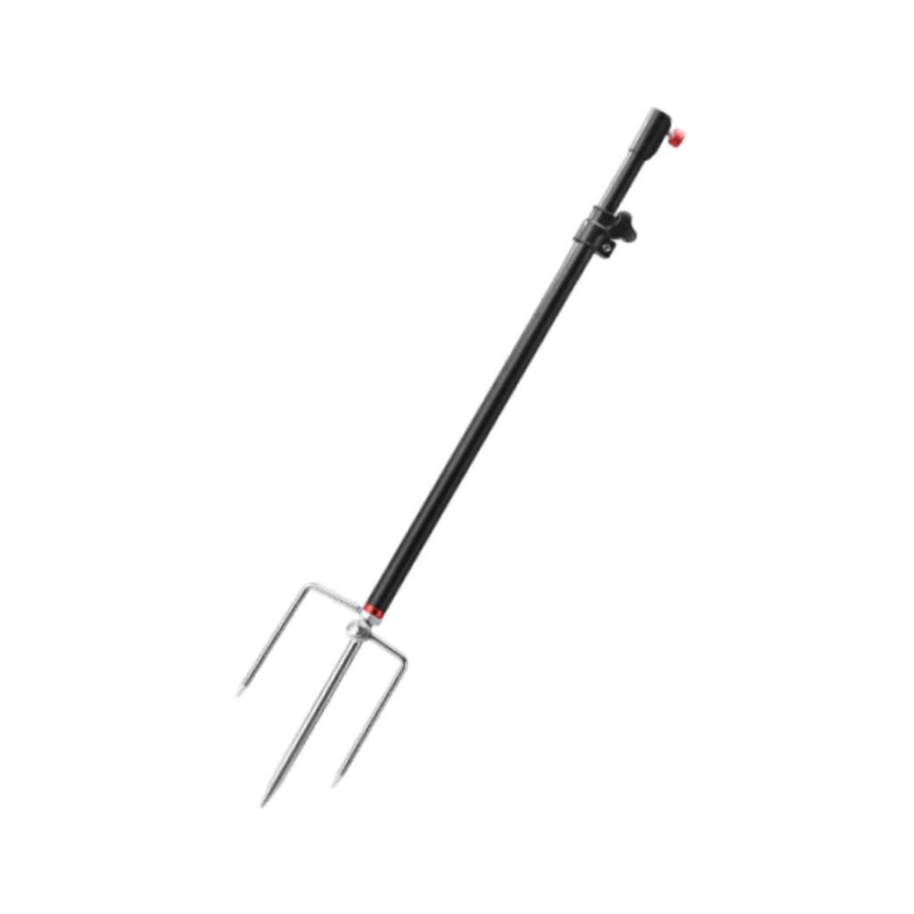 Fishing Rod Holder for Ground Sturdy Suppot Stand Outdoor Camping Hiking Black