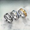 1Pc Fashionable and Trendy Accessories, Original Titanium Steel Rings, Suitable for Both Men and Women